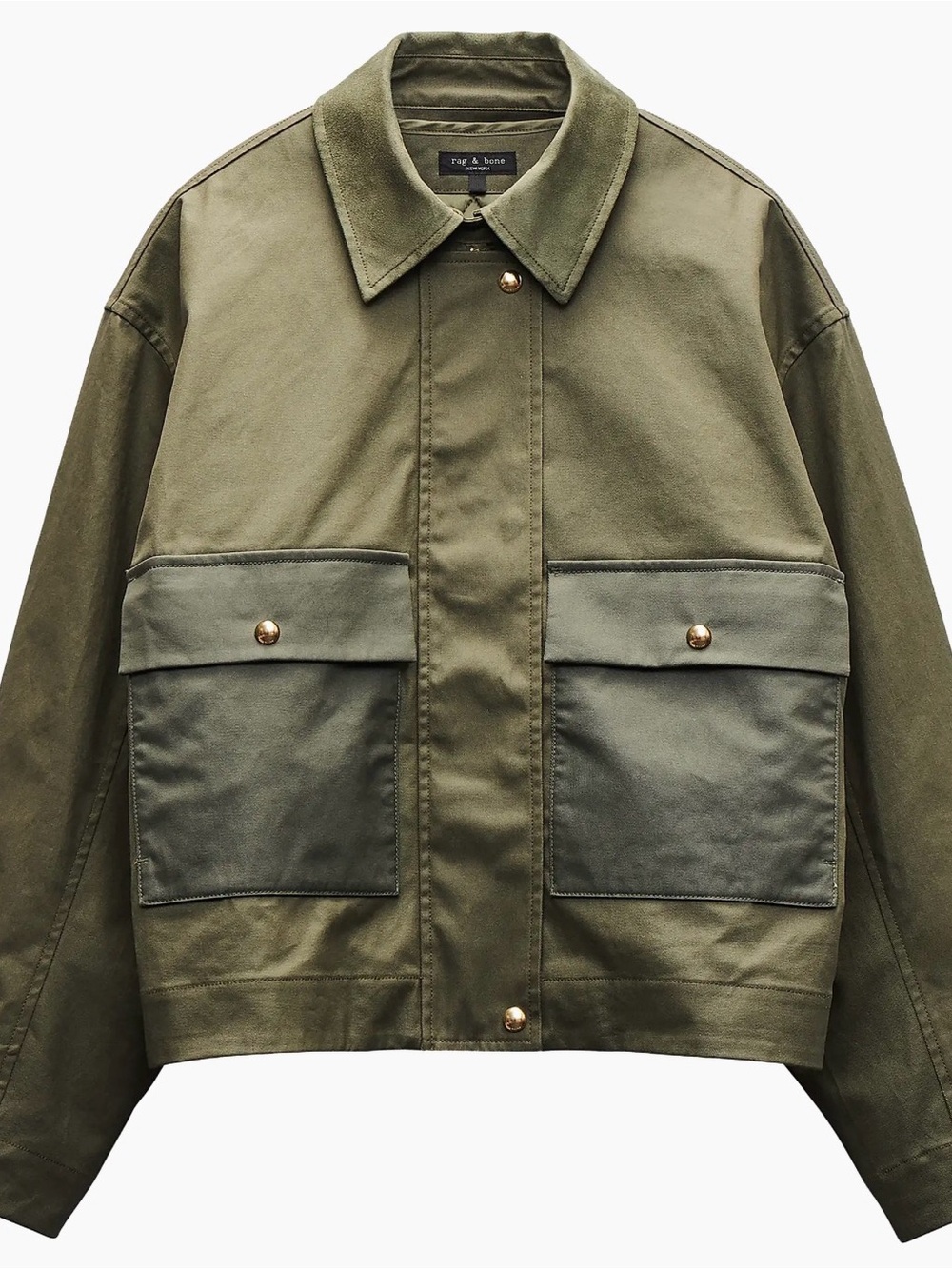 Rag & Bone Nonie Cotton Field Jacket NWT Zip Out Liner 3 Coats in 1 $548 Retail